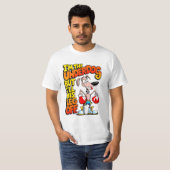 "Kampioen van underdog" T-shirt (Voorkant volledig)