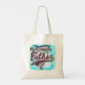 Kampioen Vissen Vader Tote Bag (Achterkant)