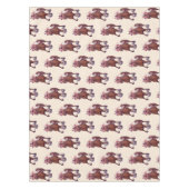 Kampioen Volbloed Race Paard wint Tafelkleed (Voorkant)