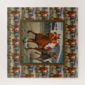 Kampioen Volbloed Seabiscuit nederlagen favoriet Legpuzzel (Horizontaal)