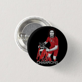 Kampioenen van Engeland Arteta Arsenal Ronde Button 3,2 Cm