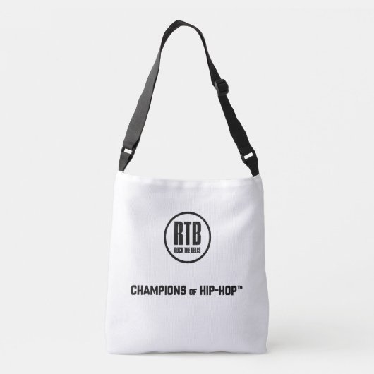 Kampioenen van HIP-HOP Crossbody Bag Crossbody Tas (Achterkant)