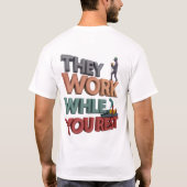 Kampioenen wachten niet t-shirt (Achterkant)