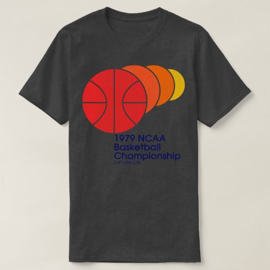 Kampioenschap basketbal 1979 t-shirt (Design voorkant)