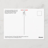 kampioenschap honkbal, 1866, van Currier & Ives Briefkaart (Achterkant)