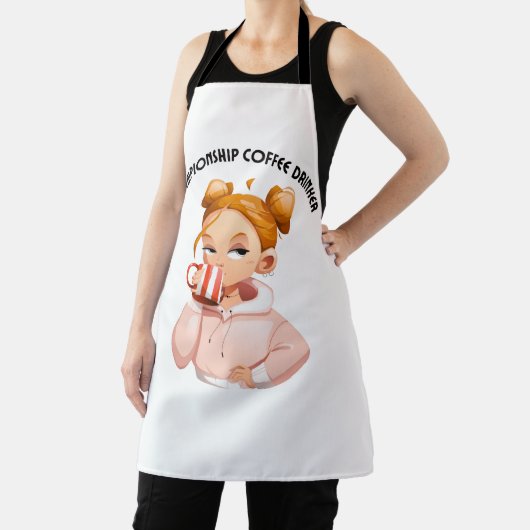 Kampioenschap koffiedrinker schort (Insitu)