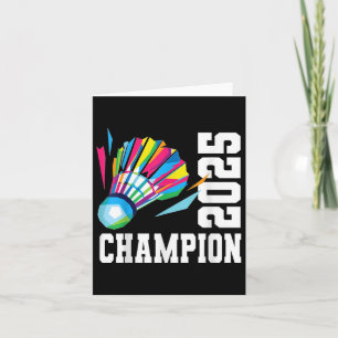 Kampioenschap Liga Titel Fan Badminton Top Sport V Kaart