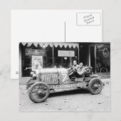 Kampioenschapsraceauto, 1922 briefkaart (Voorkant / Achterkant)