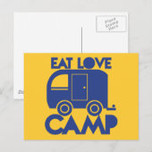 KAMPJE EAT LOVE BRIEFKAART (Voorkant / Achterkant)