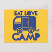 KAMPJE EAT LOVE BRIEFKAART (Voorkant)