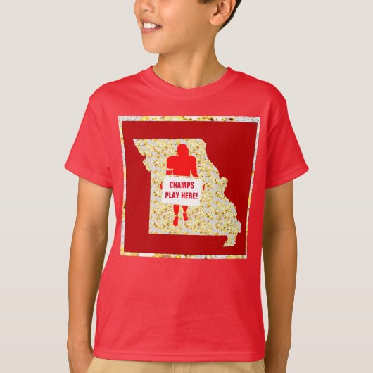 KAMPS SPELEN HIER! T-SHIRT (Voorkant)