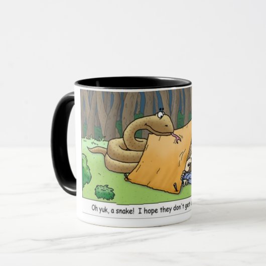 kampslang-stripverhaal mok (Voorkant links)