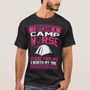 Kampverpleegster Kleding Unieke Verpleegsters T-shirt