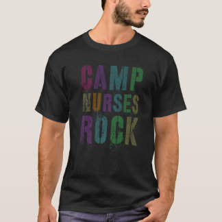 Kampverpleegsters Rocken  Kampeer Medisch Team Ver T-shirt
