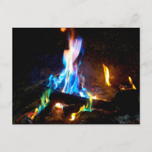 kampvuur briefkaart