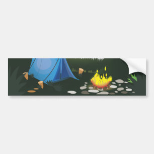 Kampvuur Bumpersticker
