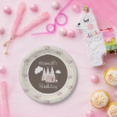 Kampvuur Camping Outdoor Verjaardag Boho Papieren Bordje (Feest)