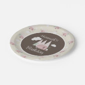 Kampvuur Camping Outdoor Verjaardag Boho Papieren Bordje (Gekanteld)