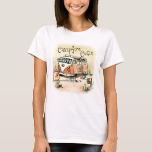 Kampvuur Cutie  Camping T-shirt