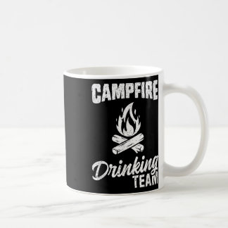 Kampvuur Drink Team T Shirt Camping Lover Campe Koffiemok