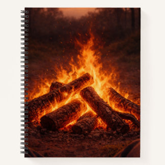 Kampvuur Gedachten | Notitieboek bij de Haard