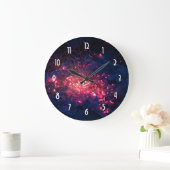 Kampvuur met brandende vezels grote klok (Huis)