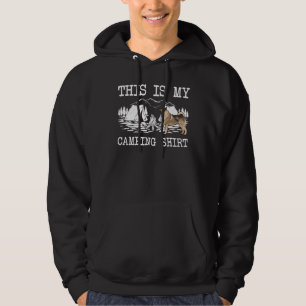 Kampvuur Noorse Elandhond Deze Hond Is Mijn Kamper Hoodie