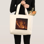 Kampvuur nr. 2 grote tote bag (Voorkant (product))