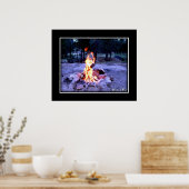 kampvuur poster (Keuken)