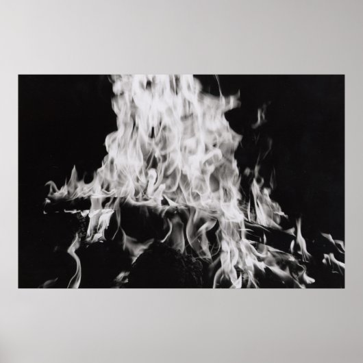 kampvuur poster (Voorkant)