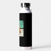 Kampvuur Retro Vintage Waterfles (Links)