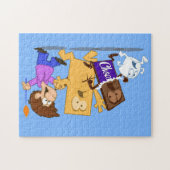 kampvuur smores legpuzzel (Horizontaal)