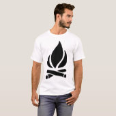 Kampvuur T-shirt (Voorkant volledig)