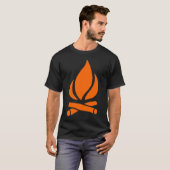 Kampvuur T-shirt (Voorkant volledig)