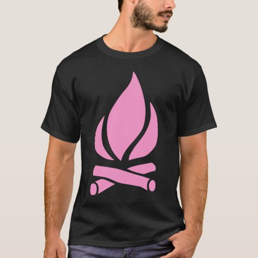 Kampvuur T-shirt (Voorkant)