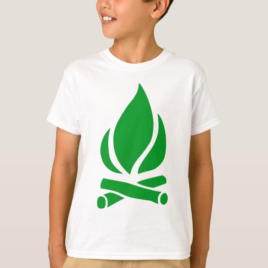 Kampvuur T-shirt (Voorkant)