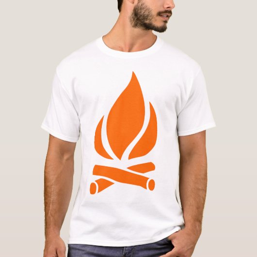 Kampvuur T-shirt (Voorkant)