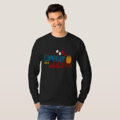 Kampvuur Verslaafde Camping Kamp Schattige Smores T-shirt (Voorkant volledig)