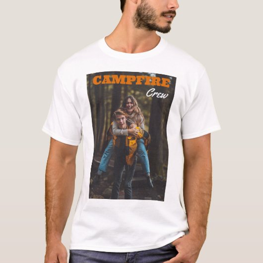 kampvuurbemanning t-shirt (Voorkant)