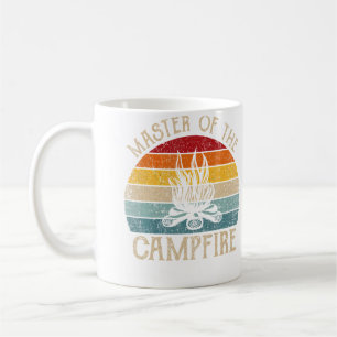 Kampvuurmeester Kamperen Kampeerder Koffiemok