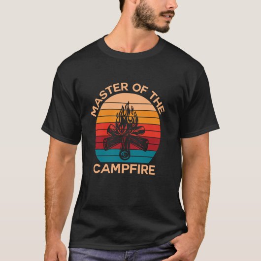 Kampvuurmeester T-shirt (Voorkant)