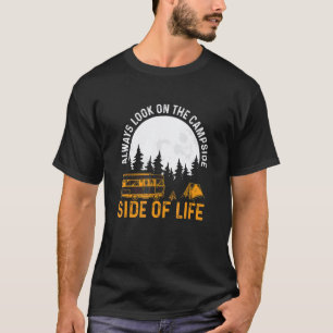 Kampzijde Van Leven Grappig Wandelen En Kamperen T-shirt
