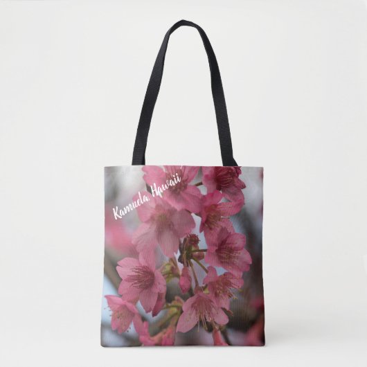 Kamuela Cherry Blossom Tote Bag (Voorkant)
