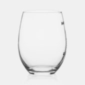 Kan Alcohol Bevatten Steelose Wijn Glas – Grappig (Rechts)