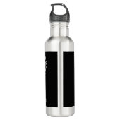 Kan alle dingen doen Weightlifter Gym Christelijke Waterfles (Achterkant)