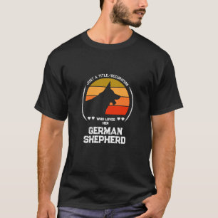 Kan alle tekst wijzigen - alleen een - die van GSD T-shirt