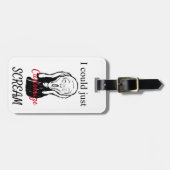 Kan alleen maar een schreeuw om Thunder_Cove Bagagelabel (Voorkant horizontaal)