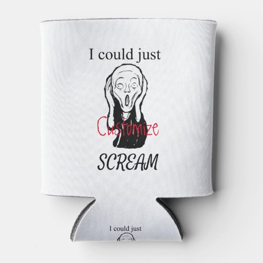 Kan alleen maar een schreeuw om Thunder_Cove Blikjeskoeler (Voorkant)