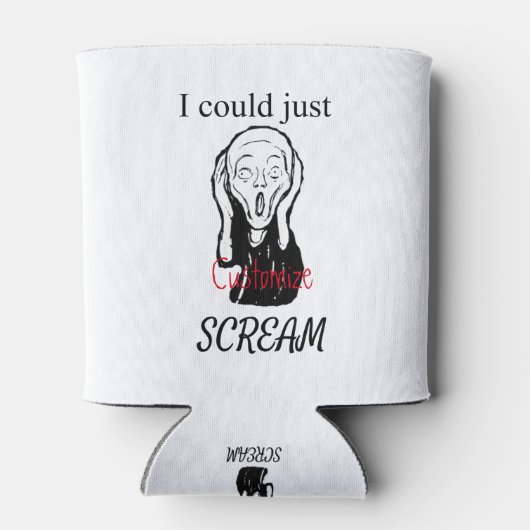 Kan alleen maar een schreeuw om Thunder_Cove Blikjeskoeler (Achterkant)