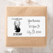 Kan alleen maar een schreeuw om Thunder_Cove Etiket (Insitu)